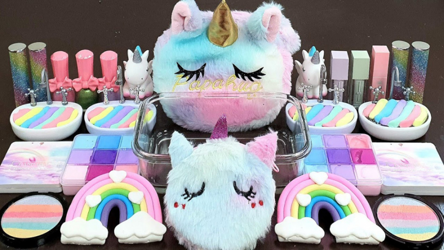 میکاپ اسلایم اکلیلی یونیکورنی