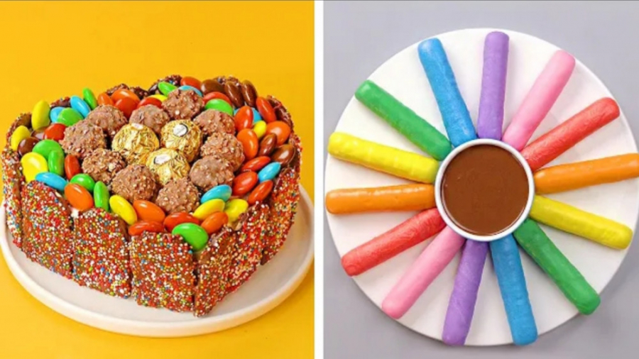 ایده های جالب تزئین کیک قلبی ب...