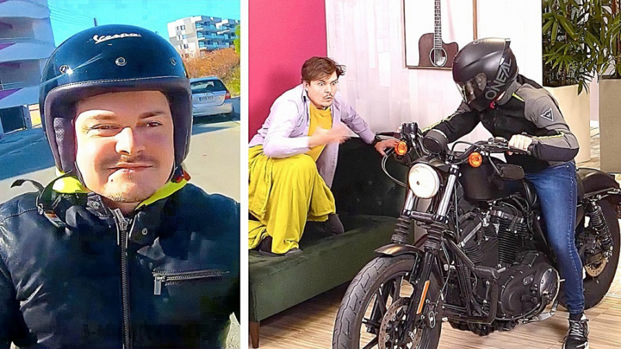 ترفند های موتور سیکلت و اتومبی...