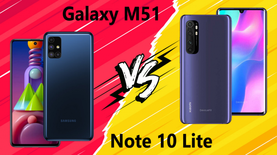 مقایسه Samsung Galaxy M51 با X...