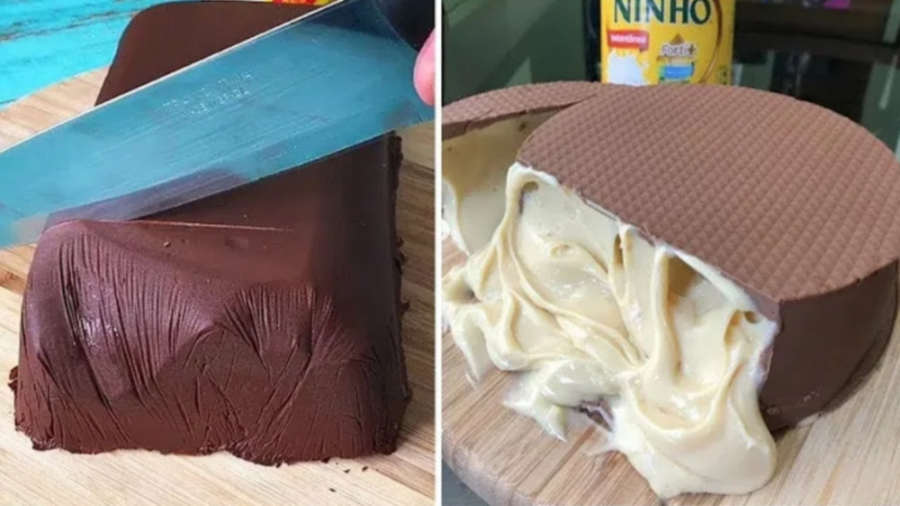 دستور تزئین کیک های شکلاتی خوش...