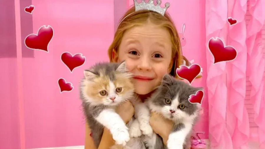 ناستیا شو :: ناستیا و بچه گربه...