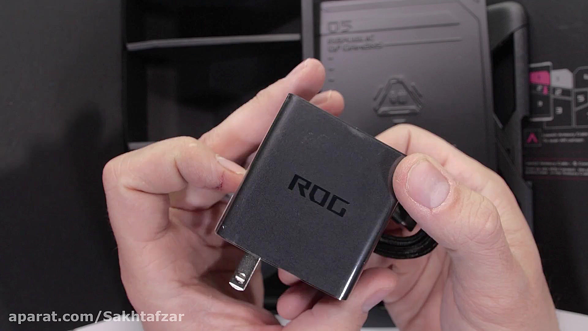 تست مقاومت گوشی ROG Phone 5 ای...