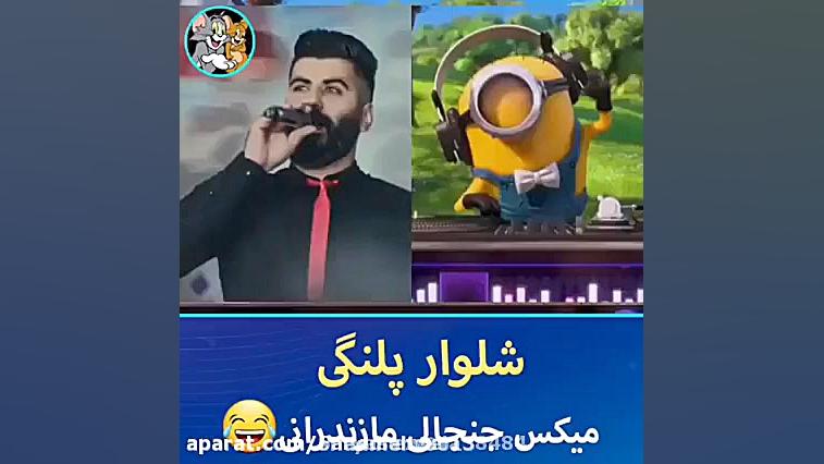 میکس طنز شلوار پلنگی