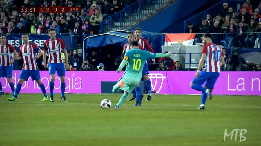 وقتی همه از قدرت شوت های مسی م...