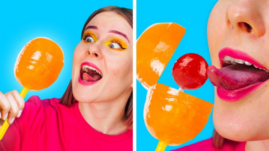 چالش خوراکی های یواشکی   ترفند...