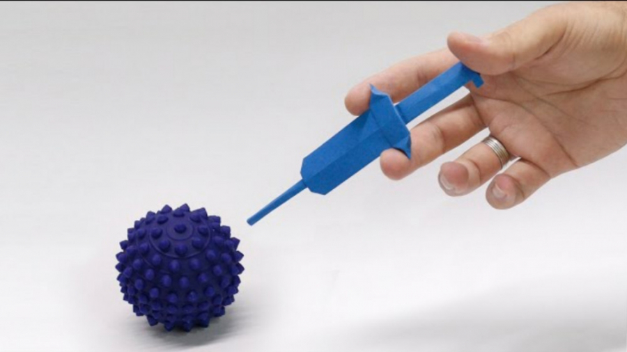 آموزش اوریگامی سرنگ