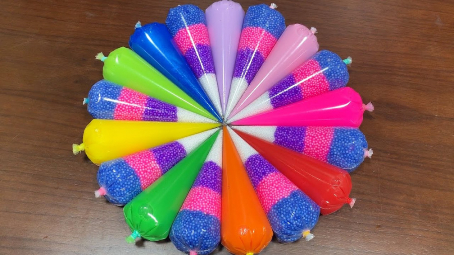 ساخت اسلایم  مخلوط کردن اسلایم...