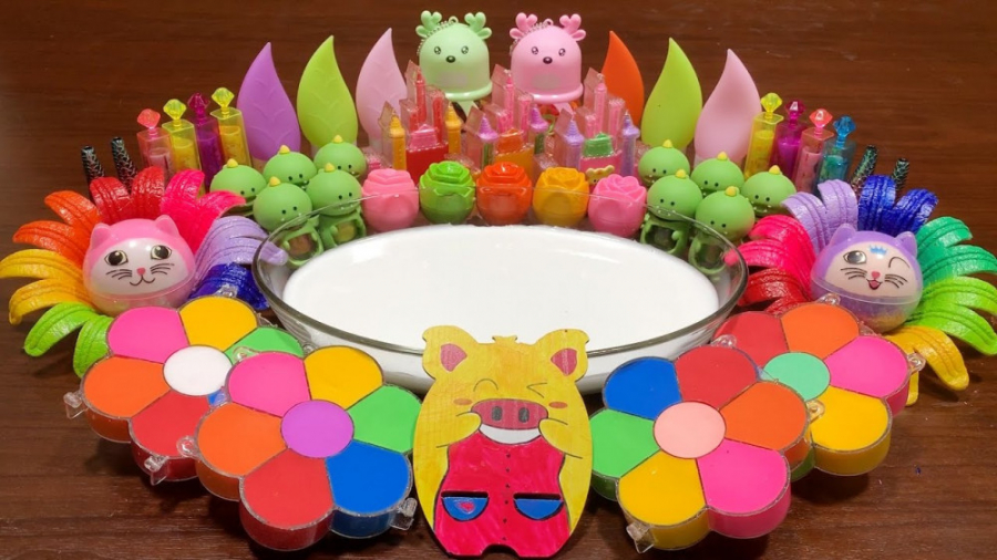 میکس میکاپ اسلایم اکلیلی  خمیر...