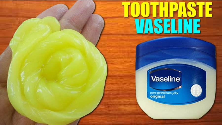 آموزش اسلایم با وازلین و خمیرد...