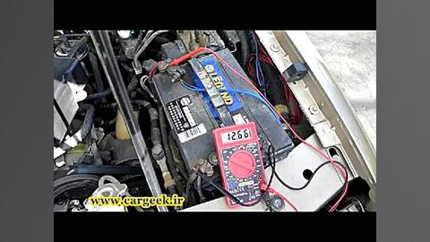 آموزش تست دینام آلترناتور با م...