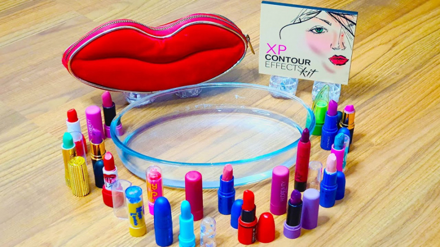 مجموعه رژ  سایه  اسلایم شفاف