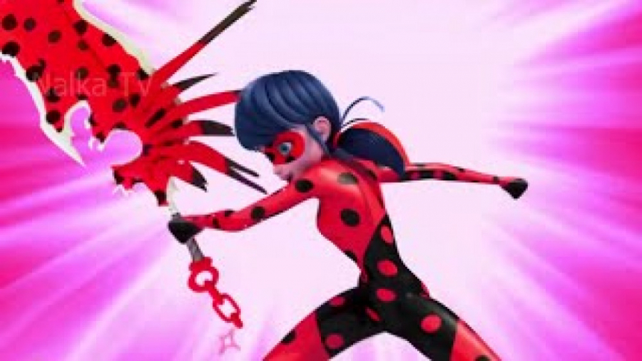 نبرد لیدی باگ و کت نوار با سرش...