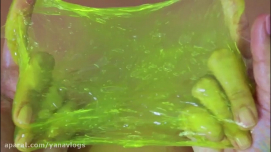 ساخت اسلایم با مایع ظرف شویی