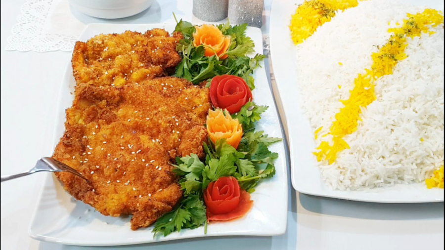 طرز تهیه شنیسل مرغ نازگل ( به...