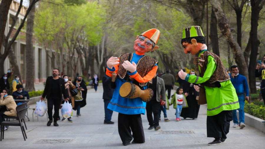 مانور شهری مدافعین سلامت و عرو...