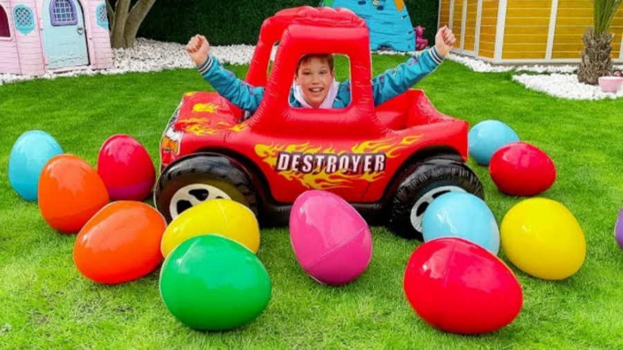 مکس از تخم های بزرگ برای شکار...