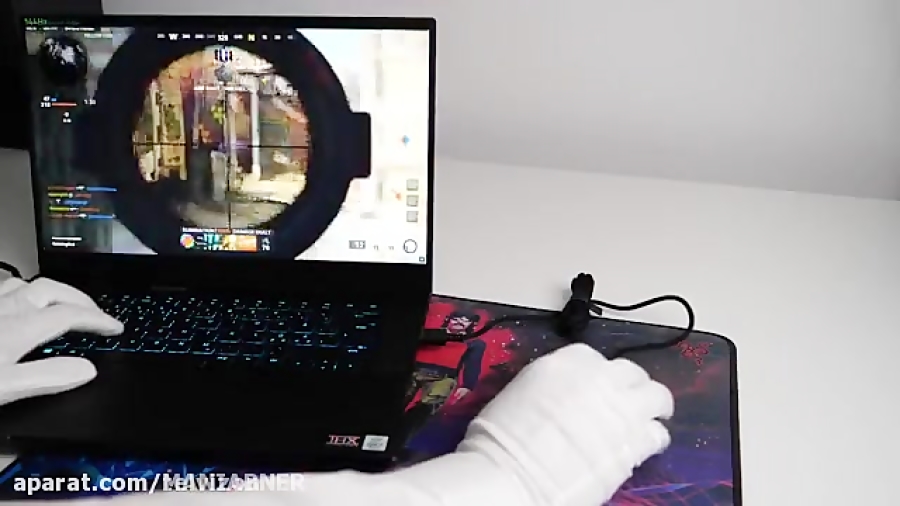 آنباکسینگ لپ تاپ گیمینگ