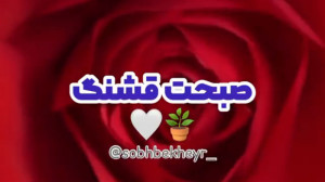 کلیپ زیبای صبحت قشنگ  صبح بخیر...