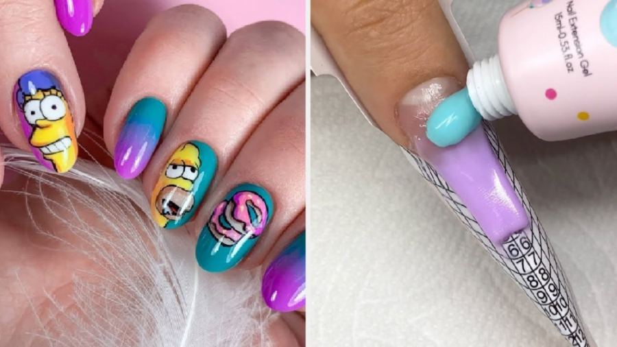 آموزش طراحی ناخن:: 15 ایده طرا...