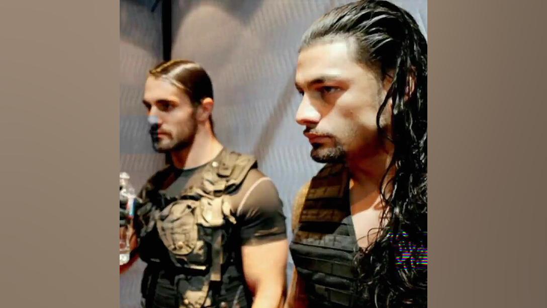 کشتی کج البوم عکس های رومن رین...