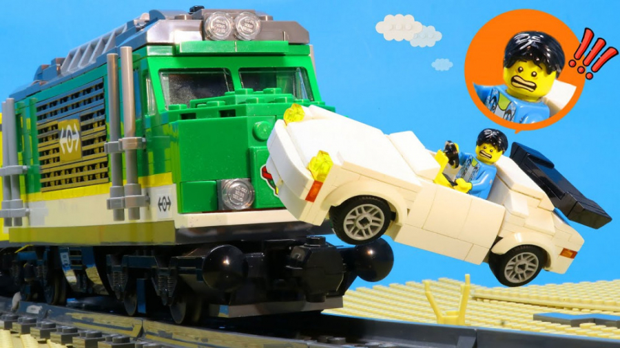 استاپ موشن لگو سیتی  سرقت و تص...