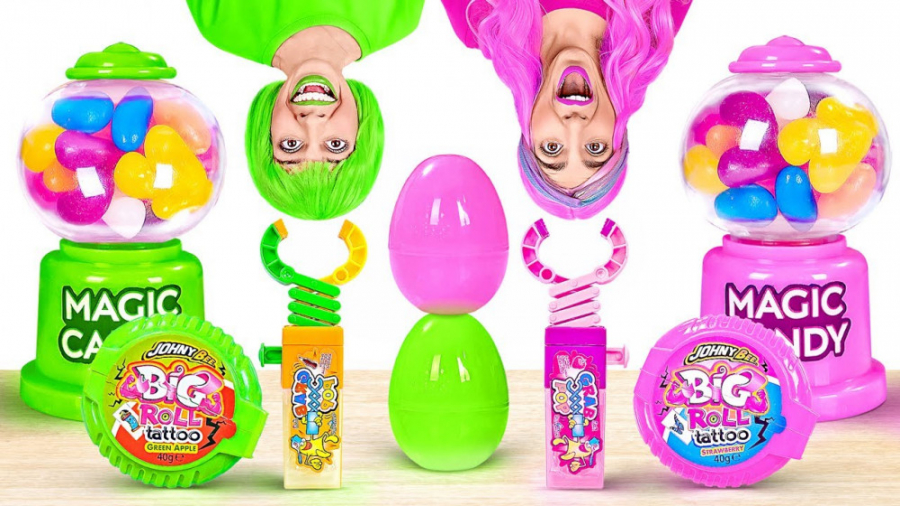 انتخابت کدومه ؟ دختر مو صورتی...