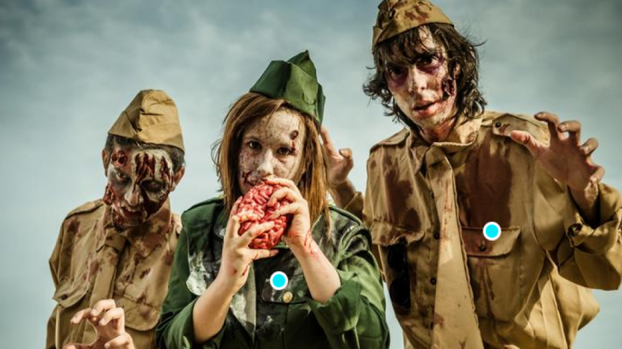 راز زامبی در جی تی ای ...........