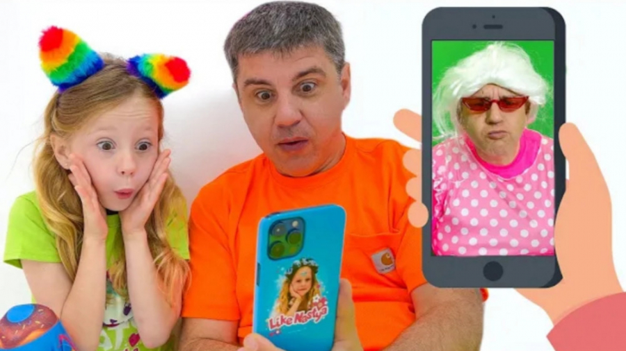 ناستیا و پدر برای دیدن مادربزر...