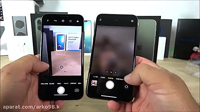 مقایسه ظاهری ایفون ۱۱ پرومکس ف...