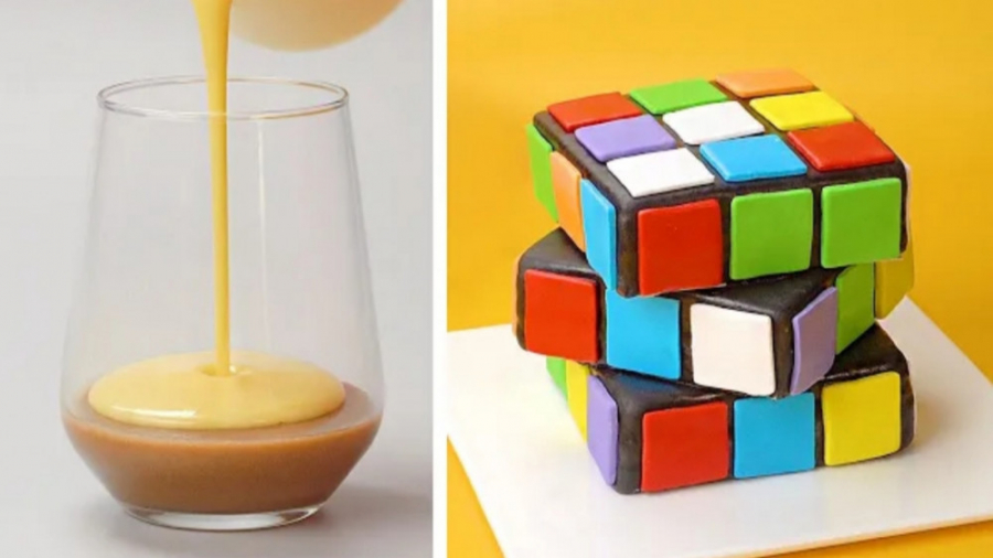 آموزش تزئین سریع و آسان 10 کیک...