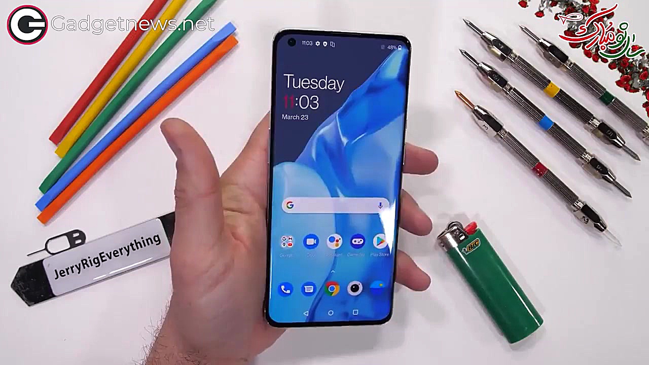 تست مقاومت وان پلاس 9 پرو