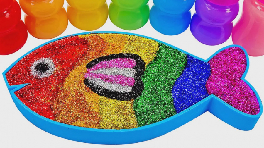 مخلوط کردن اسلایم اسموتی  تفری...