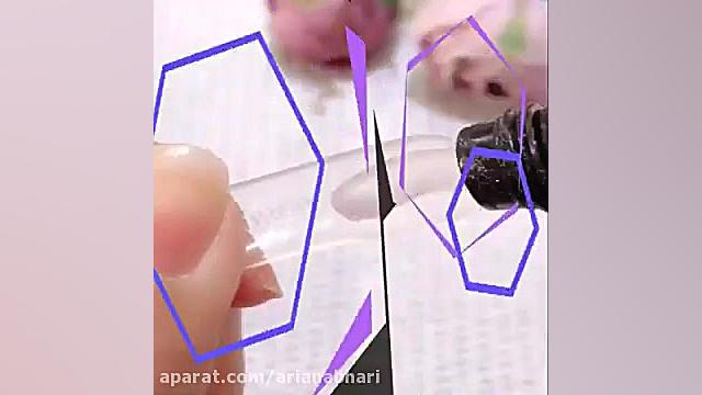 طراحی ساده دیزاین ناخن 2021