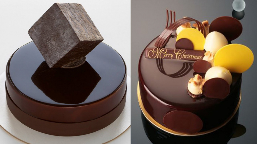 آموزش تزیین کیک شکلاتی:: تزیین...