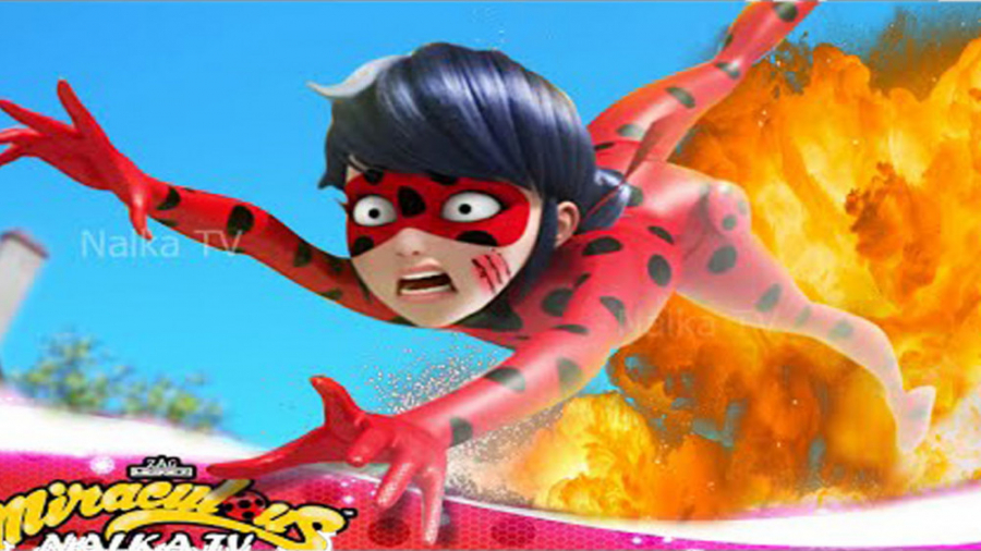 نبرد لیدی باگ و کت نوار با سر...