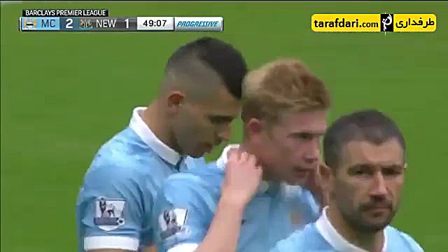 5 گل سرخیو آگوئرو در برابر نیو...