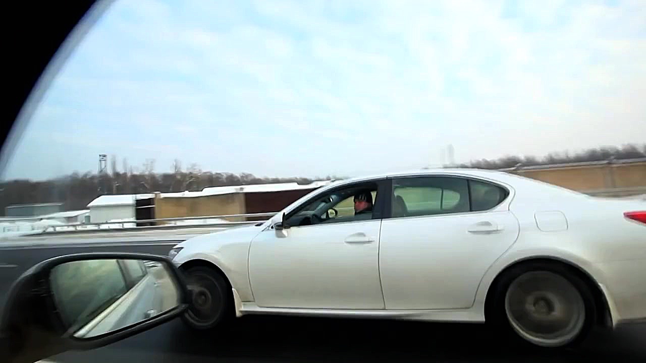 درگ BMW 328i F30 با لکسوس GS35...