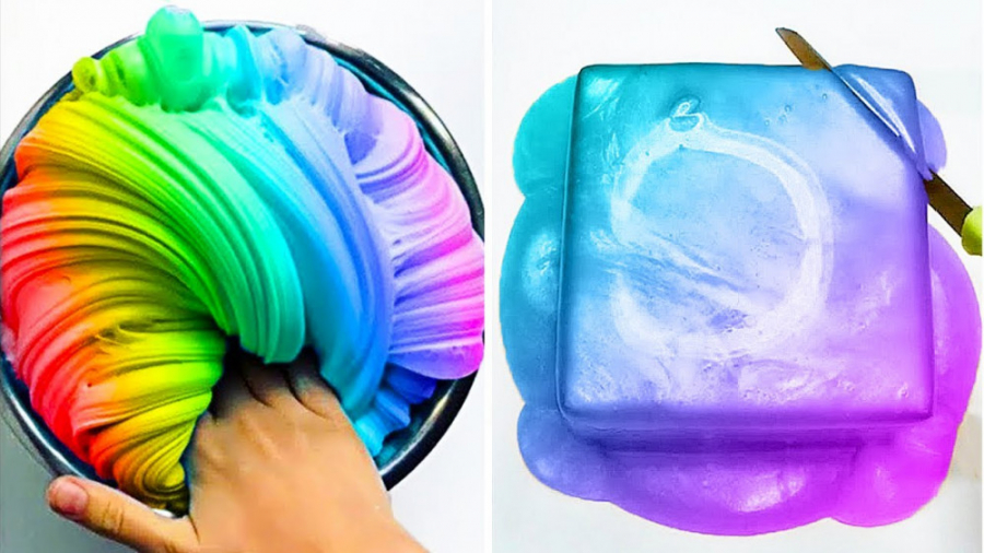 بهترین اسلایمهای شفاف  رنگی  و...