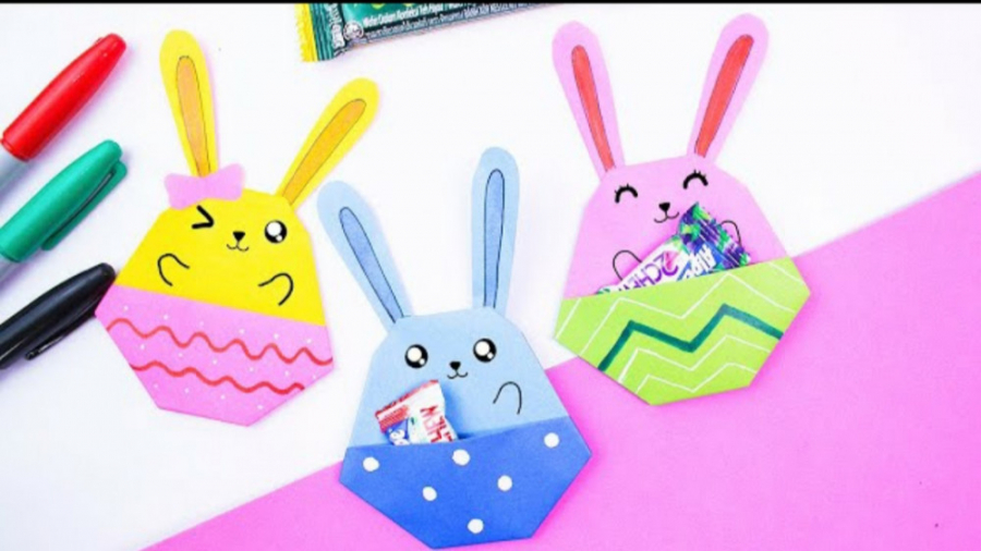 آموزش اوریگامی خرگوش عید پاک