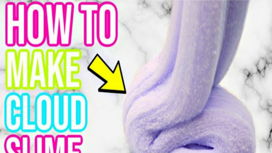 درست کردن اسلایم ابری