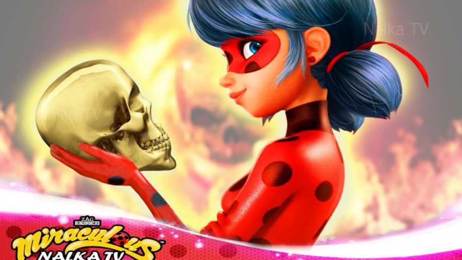 نبرد لیدی باگ و کت نوار با اسک...