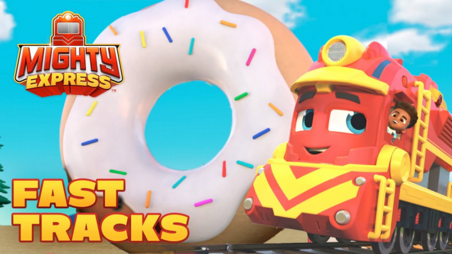 کارتون قطارها حمل و نقل پیراشک...