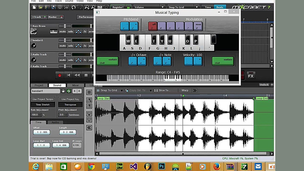 ارگ نوازی با کامپیوتر (طناز)