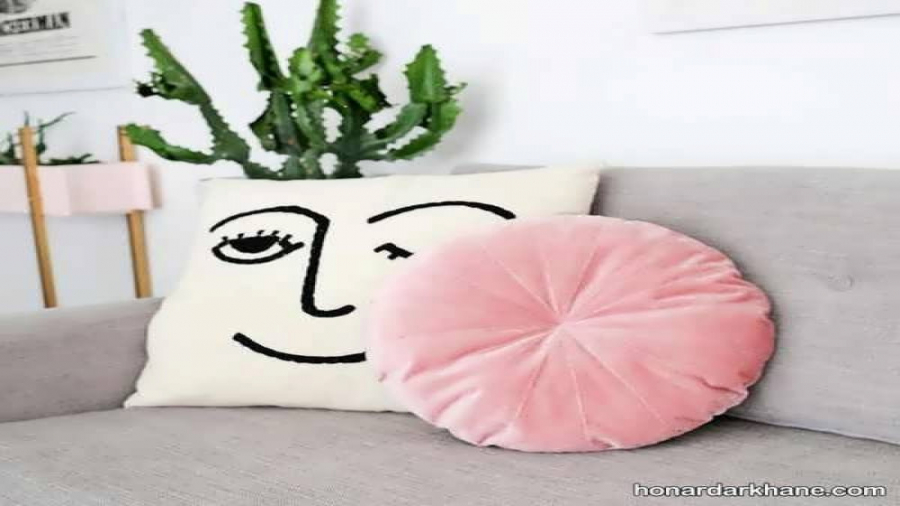 آموزش ساخت کوسن گرد