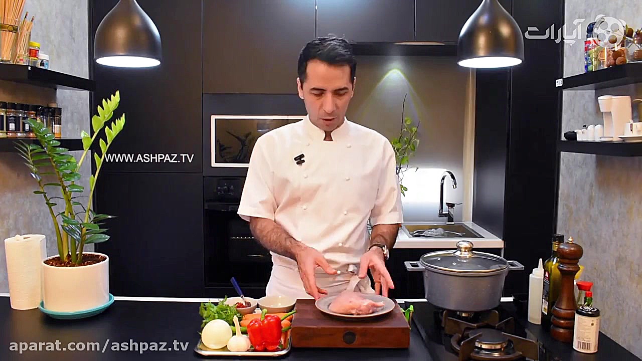 آموزش خورشت مرغ کاری