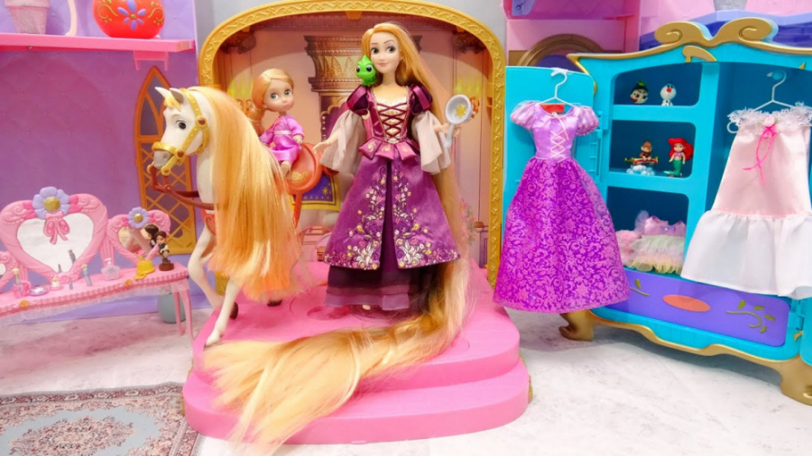 اتاق خواب مینیاتوری عروسک بارب...