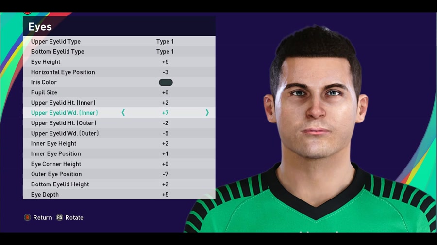 روش ساخت فیس حامد لک در pes 20...