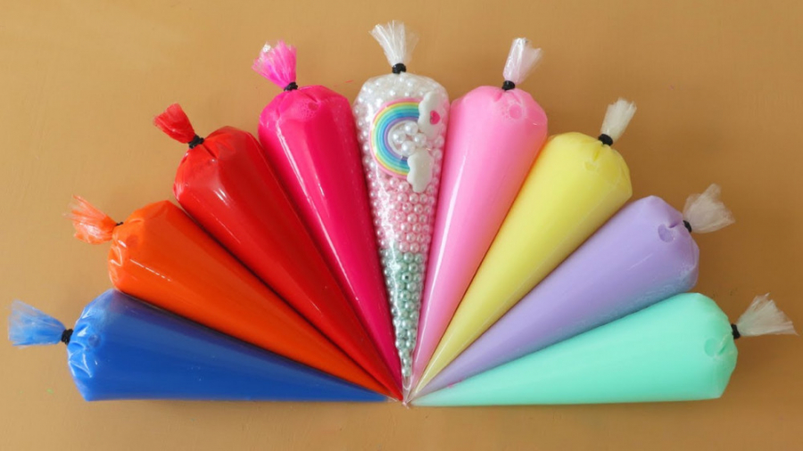 ساخت اسلایم ^ ^ بازی با اسلایم