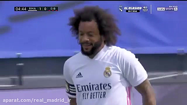 خلاصه بازی رئال مادرید 2 0 ایب...